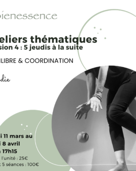 Ateliers thématiques - Session 4 : Equilibre et coordination